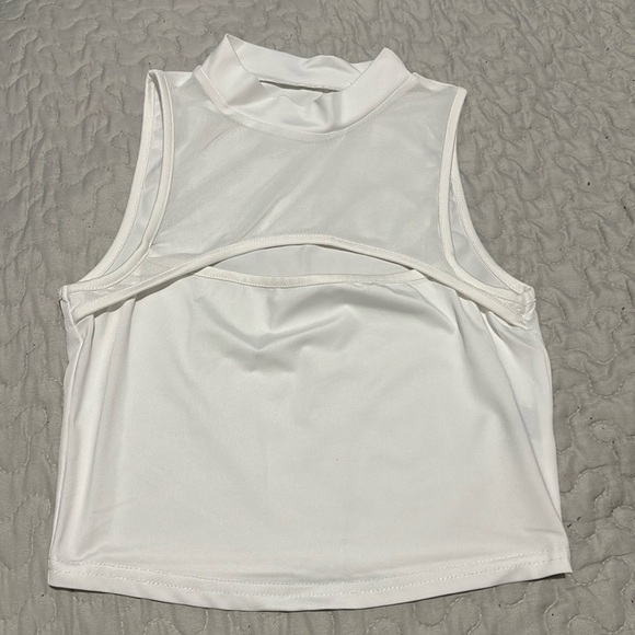 NWT Shein tank top with mesh detail - Picture 4 of 7